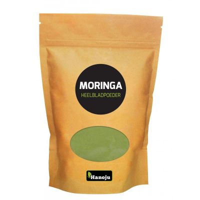Hanoju Moringa oleifera heelblad poeder 1 kilogram - Overige vitaminen/mineralen