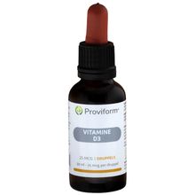 Foto van Proviform Vitamine D3 25 mcg