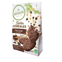 Foto van Bisson Zandkoekje chocolade & granen