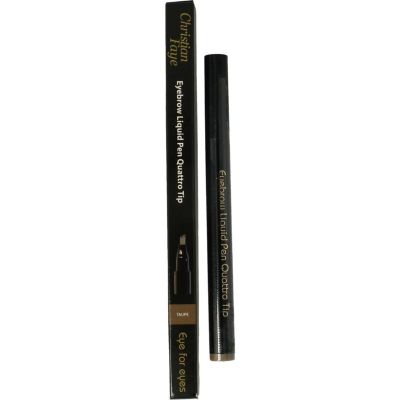 Foto van Christian Faye Eyebrow liquid pen quattro tip taupe