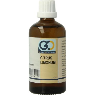 GO Citrus limonum bio 100 milliliter - Fythotherapie