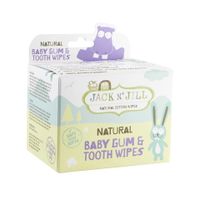 Jack N Jill Natural baby gum & tooth wipes