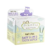 Foto van Jack N Jill Natural baby gum & tooth wipes