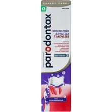 Foto van Parodontax Tandpasta strenghten protect whitening