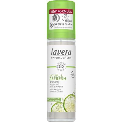 Lavera Deodorant spray natural & refresh bio EN-IT