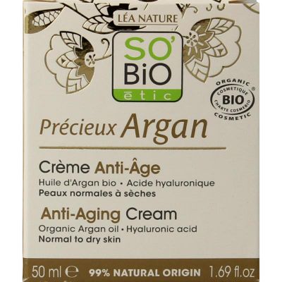 So Bio Etic Argan anti-aging day cream So Bio Etic Argan anti-aging day cream 50 Milliliter - Dagcreme