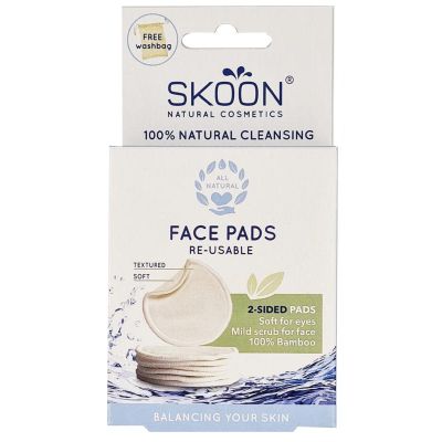 Skoon Face pads re-usable 2 sided