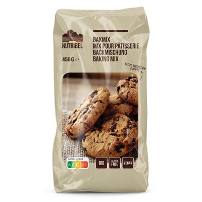 Nutribel Bakmix universeel glutenvrij bio Nutribel Bakmix universeel glutenvrij bio 450 gram - Voeding