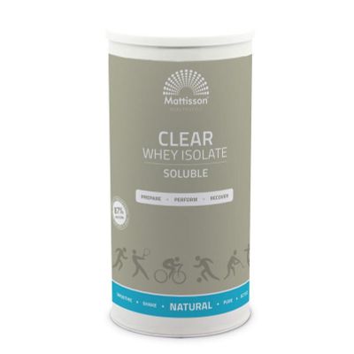 Mattisson Clear whey isolate 400 gram - Overig reform/levensmiddelen