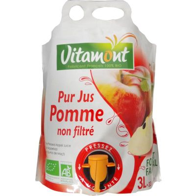 Vitamont Puur appelsap troebel bio