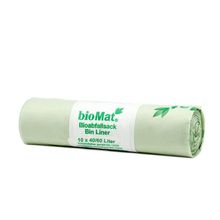 Foto van Biomat Wastebag compostable 40/60 liter