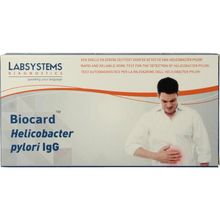Foto van Biocard Helicobacter pylori test