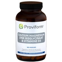 Foto van Proviform Calcium magnesium zink bisglycinaat & D3