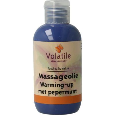 Volatile Massageolie warming up