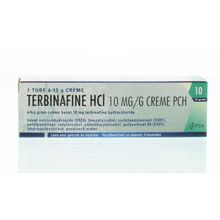 Foto van Terbinafine creme 10 mg