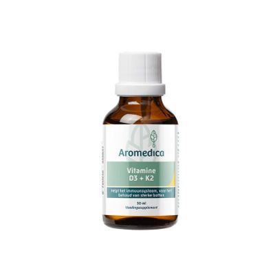 Aromedica Vitamine D3 K2 druppels 50 Milliliter - Vitamine enkel