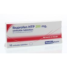 Foto van Healthypharm Ibuprofen 200 mg blister
