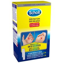 Foto van Scholl SOS wrattenspray