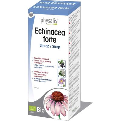 Physalis Echinacea forte siroop Physalis Echinacea forte siroop 150 Milliliter - Fytotherapie