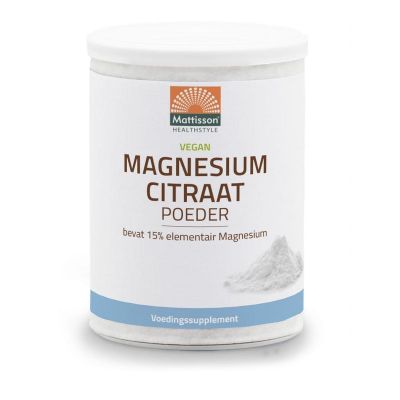 Mattisson Magnesium citraat poeder 15%