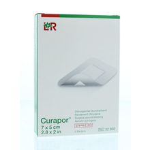 Curapor Wondpleister 7 x 5 cm steriel Foto van Curapor Wondpleister 7 x 5 cm steriel