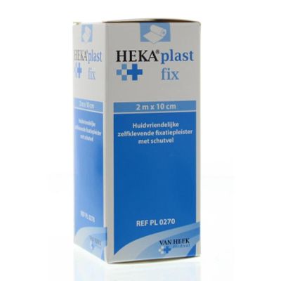 Hekaplast Fix pleister 2 m x 10 cm met schutvel