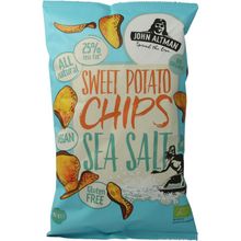 Foto van John Altman Zoete aardappel chips sea salt bio
