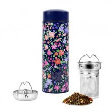 Yoko Drinkfles venise met theefilter isotherm 350ml Foto van Yoko Drinkfles venise met theefilter isotherm 350ml