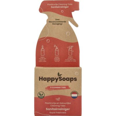 Happysoaps Cleaning tabs sanitairreiniger royal freshness