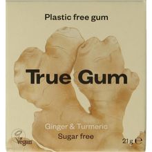 Foto van True Gum Ginger & turmeric