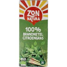 Foto van Zonnatura Brandnetel citroengras bio