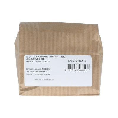 Jacob Hooy Aspergewortel gesneden 250 gram - Kruiden
