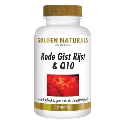 Golden Naturals Rode gist rijst & Q10