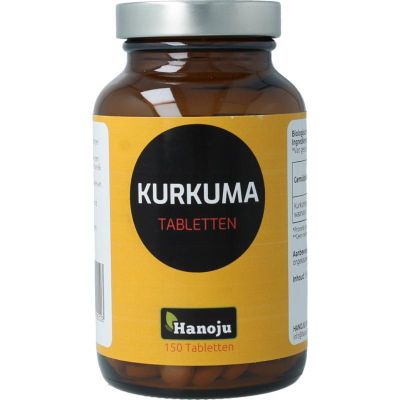 Hanoju Kurkumapoeder 500mg 150 tabletten - Algemeen