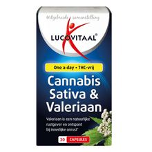 Foto van Lucovitaal Cannabis sativa & valeriaan