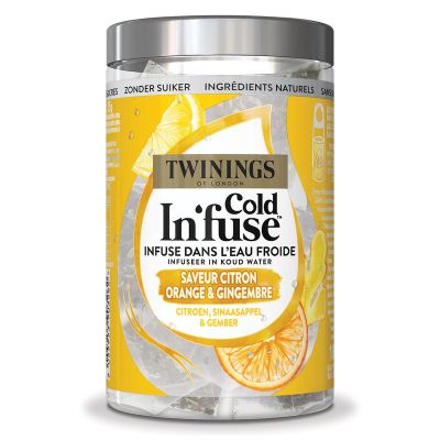 Twinings Cold infuse citroen sinaasappel gember