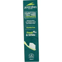 Optima Australian tea tree tandpasta fresh & white Foto van Optima Australian tea tree tandpasta fresh & white