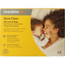 Foto van Medela Quickclean magnetronzak