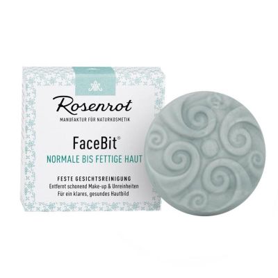 Rosenrot Solid facebit normale/vette huid