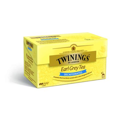 Twinings Earl grey decaf envelop zwart