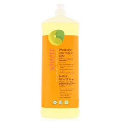 Sonett Wasmiddel wol & zijde Sonett Wasmiddel wol & zijde 1000 Milliliter - Wasmiddel
