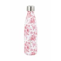 Yoko Drinkfles Toile de Jouy red isotherm 500ml