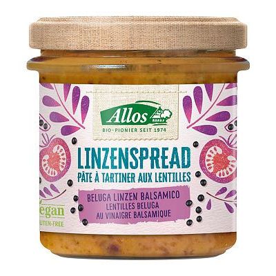 Allos Linzenspread beluga balsamico