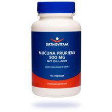 Foto van Orthovitaal Mucuna pruriens 500 mg