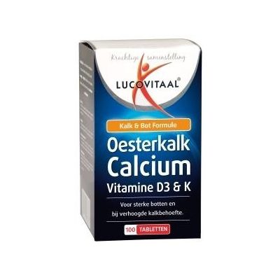 Lucovitaal Oesterkalk calcium tabletten