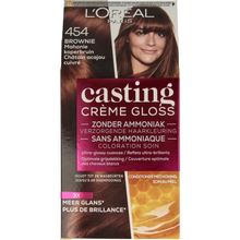 Foto van Loreal Casting creme gloss 454 Brownie