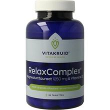 Foto van Vitakruid RelaxComplex 1250 mg magnesiumtauraat & D3