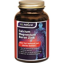Foto van All Natural Calcium magnesium boron zink
