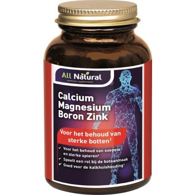 All Natural Calcium magnesium boron zink