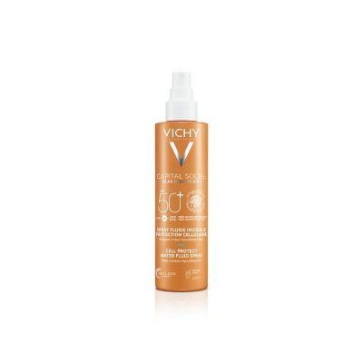 Vichy Capital soleil uv cell protect fluide spray SPF50 200 Milliliter - In de zon